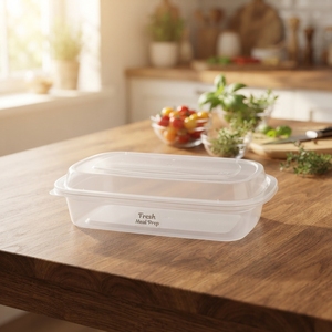 Disposable PP Plastic Food Storage Containers with Lids, <b>Stackable</b> Meal Prep <b>Boxes</b> for Takeout, <b>Lunch</b> and Kitchen Organization - Product Image 5