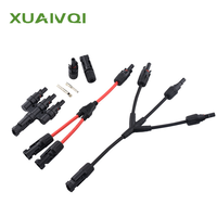 Connecteur de panneau solaire étanche CE IP67, utilisant PC/PV 1500V 4mm² 30A, connecteur de panneau solaire DC PV pour système photovoltaïque