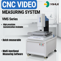Mesin Pengukur Video CNC Bersertifikasi ISO 10360 VMS-5040E Langkah Besar 500x400mm untuk Suku Cadang Otomotif/Aerospace