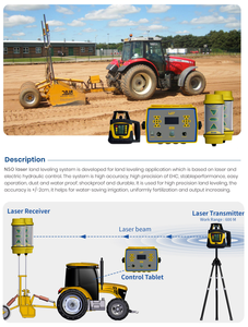 New NST N50 Dual Control High-Accuracy <b>Laser</b> Land <b>Leveling</b> Machine Remote Control Device for Farm Field Survey - Product Image 5