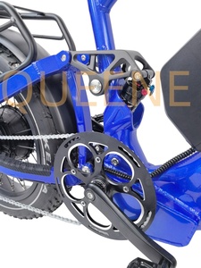 Vélo électrique 48V/72V 35AH 20/24 pouces avec frein à disque hydraulique, suspension intégrale, batterie intégrée, vélo électrique - Product Image 5