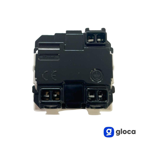 Prise murale Gloca Schuko 2P+T 10/16A 230V en plastique, ensemble de 4 prises standard avec mise à la terre - Product Image 5