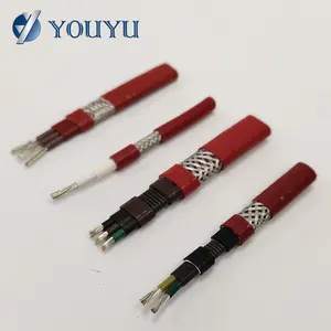 three-core 380V Parallel Constant Wattage heating cable for heating with long pipeline