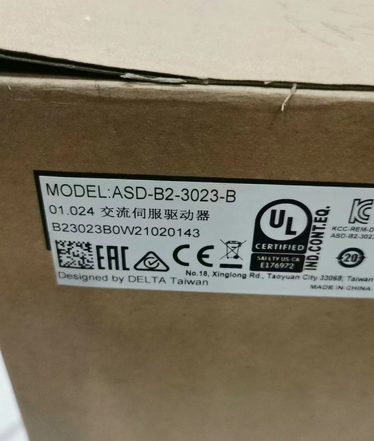 ASDB23023B Asda Servo Drive 400w for PLC