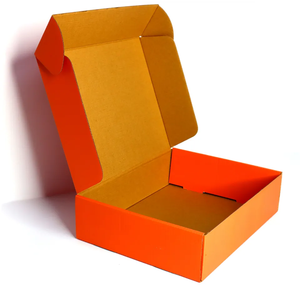 Scatola di Lusso Arancione per E-commerce, Imballaggio Personalizzato in Cartone Ondulato per Spedizioni - Product Image 3