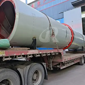 Super Fine Iron Ore Powder Rotary Dryer Machine