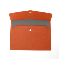 Maletín de Cuero PU A4 Personalizado con Impresión de Logotipo, Impermeable, para Documentos de Negocios, con Estuche y Portafolio