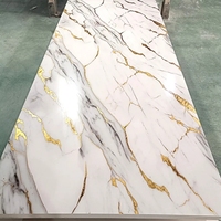 Panel de Pared de PVC Decorativo para Interiores con Acabado Brillante UV, Certificado CE, FSC e ISO