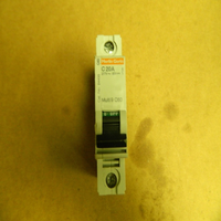 Plc Breaker 24435 C 20 a 20a 1p 1 Pole Multi 9 C60 277 Volt for Warranty Product