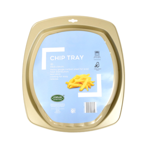 Plaque de cuisson en acier <span class=keywords><strong>au</strong></span> carbone antiadhésive pour frites surgelées avec trous d'aération, compatible lave-vaisselle et <span class=keywords><strong>four</strong></span> - Product Image 5
