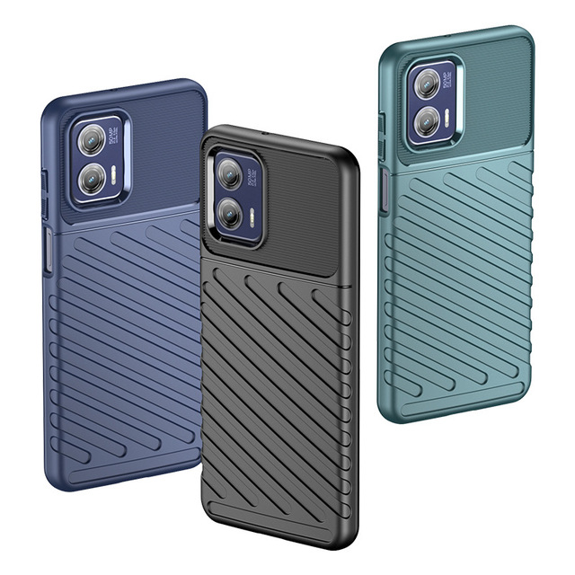 Wholesale Phone Accessories 360 Full Silicone Gel Shockproof Rugged Phone Case Cover for MOTO Thunder G73/G13/G23/G60/G40