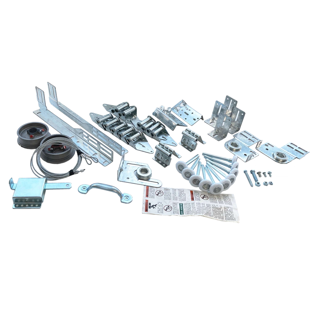 Garage Door Hardware Complete Kit - 14 GA - 8x7 or 9 x 7
