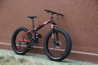 Vélo de montagne pour adultes ANOMITE, 26 pouces, suspension avant, cadre en aluminium, 7 vitesses, frein à disque, vélo tout-terrain confortable