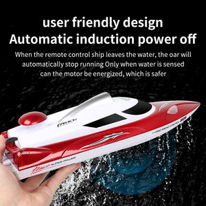 in Stock HJ806 2.4GHz Waterproof RC Racing Boat 35KM/H High Speed with Water Cooling <strong>System</strong> and Lights Includes Batteries - Product Image 3