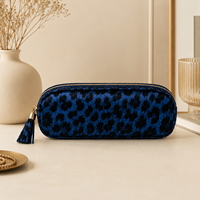 Saloveybags Trousse de Maquillage et Cosmétiques Quotidienne en PU, Souple, Épaisse, Couleur Unie, de Luxe, pour Voyage, Fabriquée au Guangdong