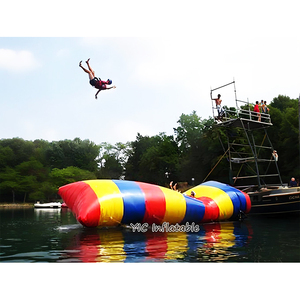 Juego Inflable de Agua para Saltar, Almohada Flotante de PVC, Equipo de Catapulta - Product Image 2