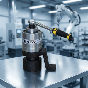 Clé dynamométrique industrielle SOV en acier au carbone, couple 2000 Nm, rapport de transmission 16:1, pour démontage d'écrous dans les espaces étroits, OEM GS - Product Image 1