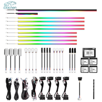 Kit de Tiras de Luz Ambiental Dinámicas y Coloridas para Audi A8 D5 2018-2026, Accesorios de Actualización de Iluminación LED Interior para Automóvil