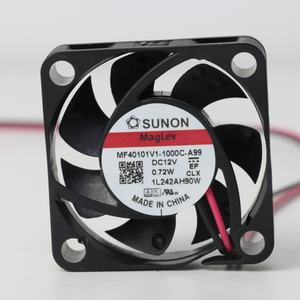 Ventilateur axial de refroidissement pour armoire et onduleur SUNON MF40101V1-1000C-A99 40x40x10mm 12VDC 51mA 0.72W 7000RPM 8.0CFM - Product Image 1