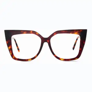 アセテート眼鏡フレーム高品質アイウェアMazzucchelliアセテート光学フレームキャットアイ2024ファッション女性メガネ卸売