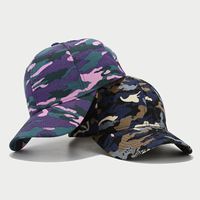 Casquette de baseball camouflage AZOV pour femme, protection solaire pour sports de plein air, casquette décontractée à visière pour homme, en stock