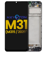 Écran OLED pour Samsung Galaxy M31 - Pack de service LCD pour téléphone portable - Garantie 1 an - Pièces de téléphone portable - Pack SVC SEVT