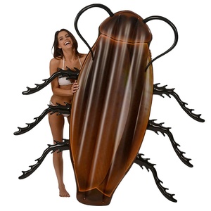 Galleggiante Gonfiabile a Forma di Scarafaggio in PVC Personalizzato, Materassino Gonfiabile a Forma di Insetto, Giocattolo Galleggiante Pieghevole per Piscina - Product Image 1
