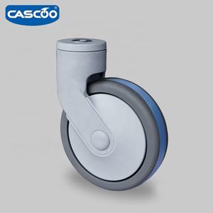 CASCOO Krankenhaus bett Zentral verriegelung <span class=keywords><strong>TPR</strong></span> ICU Bett rollen für elektronische Bett gießer - Product Image 2