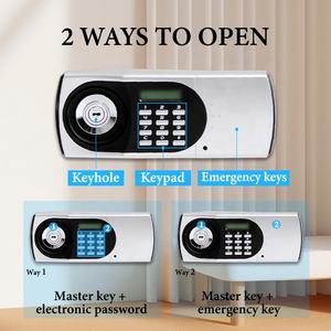 Coffre-Fort Anti-Vol Résistant au Feu Personnalisé 2 Heures pour Bijoux, Acier, Sécurité Dépôt d'Argent à Domicile - Product Image 3