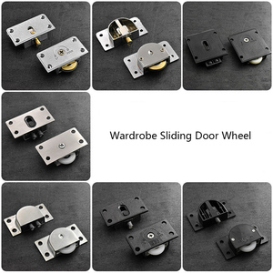 Cũ Tủ Quần Áo Ròng Rọc 338 Cửa Trượt Bánh Xe Thép Không Gỉ Cửa Trượt Con Lăn Trượt Theo Dõi Bánh Xe Phụ Kiện Nội Thất - Product Image 2