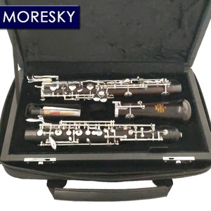Oboe MORESKY en bois d'ébène avec clés plaquées argent, semi-automatique et entièrement automatique S8 - Product Image 5