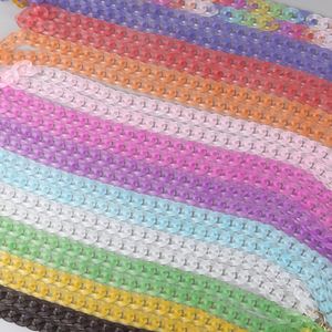 时尚个性可爱女童包链糖果色磨砂透明定制长度长项链挂手机链 - Product Image 2