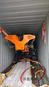 Factory Hot Sale 50m 300mm <strong>Casing</strong> Crawler Full Hydraulic HLZ90A Anchor Drilling Rig 180&deg;Angle For Micropiles - Product Image 5