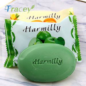 Savon fruité Harmony à la pomme, design personnalisé en gros, gravure, logo, extrait de fruit, savon blanchissant à la pomme, 70g, savon fruité Harmilly - Product Image 4
