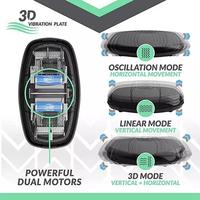 Nouvelle Meilleure Plaque Vibrante de Fitness Verticale 3D - Plateforme d'Exercice Vibrante pour le Corps avec 99 Niveaux de Vitesse pour un Usage Domestique et en Salle de Sport
