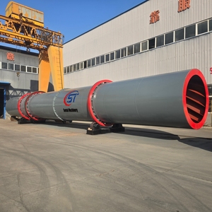 Essiccatore Rotativo Singolo a Basso Prezzo con Nuova Tecnologia per Carbone Marrone, Argilla, Bentonite - Essiccatore a Tamburo Certificato CE - Produttore di Attrezzature - Product Image 2