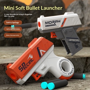 Pistola Giocattolo in Plastica Morbida per Bambini, Pieghevole, Antistress, Modello Mini Goblin, per Ragazzi dai 8+ e 14+ Anni, Regalo - Product Image 1
