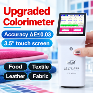เครื่องวัดสีสิ่งทอแบบรูรับแสงขนาดใหญ่ Linshang LS175 45/0 พร้อมพอร์ตขนาด 20 มม. สำหรับการวัดความแตกต่างของสีผ้า - Product Image 4