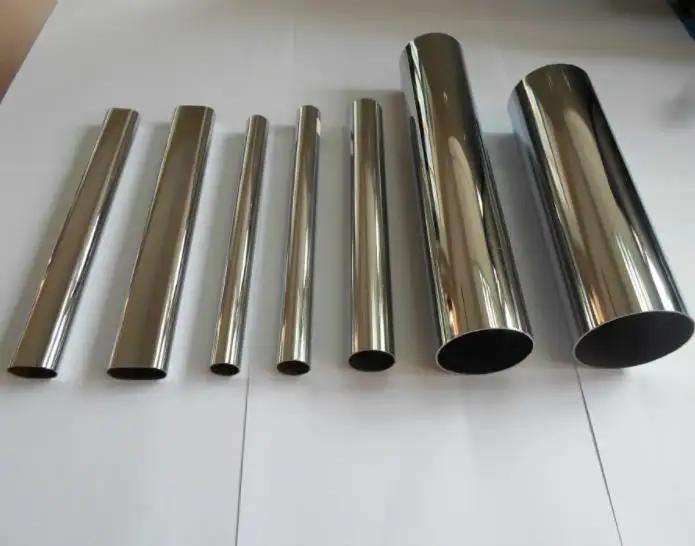 Chrome steel tubes round,square,oval furniture pipes/tubes for furniture