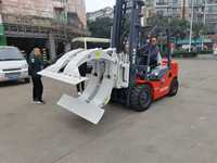Chariot élévateur diesel Heli de Chine 2, 3 et 5 tonnes avec déplaceur latéral et fourches réglables pour palettes