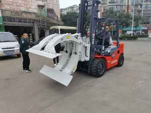 Carretilla elevadora diésel China Heli 2ton 3ton 5on con horquilla ajustable de cambio lateral da elevador de paletas carretilla elevadora eléctrica - Product Image 4