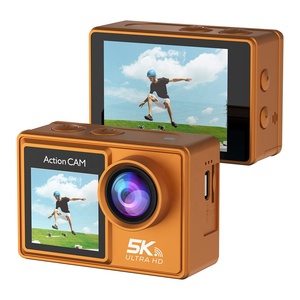 Hot chống rung 5K wifi hành động thể thao máy ảnh 4K 60fps Màn hình kép 170 Độ góc rộng 30m không thấm nước điều khiển từ xa cao 1080p - Product Image 3