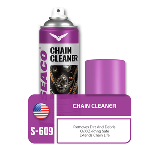 Fórmula del Fabricante: SEACO S-609 450ML <span class=keywords><strong>Desengrasante</strong></span> Profesional en Aerosol <span class=keywords><strong>para</strong></span> Cadenas de Bicicletas y Motocicletas - Aerosol de Alta Calidad - Product Image 2