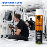 Adhésif en mousse de polyuréthane YI CHAO A23, monocomposant, 300 ml, formule écologique, forte adhérence, isolation thermique, léger pour