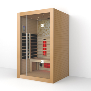 ห้องซาวน่าอินฟราเรดแบบพกพาขนาดสั่งทำพิเศษสำหรับใช้ในบ้าน - Product Image 4