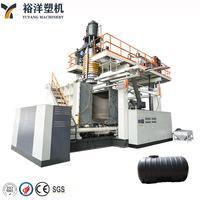 Estructura Modular para un Fácil Mantenimiento, Máquina de Moldeo por Extrusión y Soplado de 3 Capas y 500L para Tanques de Agua de Plástico HDPE