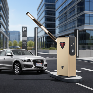 Barrera de acceso inteligente automática sin personal para estacionamientos con identificación de vehículos y puerta elevadora de entrada y salida - Product Image 6