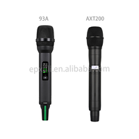 Système de microphone sans fil à 4 canaux SL-840 UHF490-960MHz avec récepteur à tube électronique et 200 fréquences pour KTV, scène, conférence