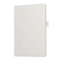 Étui pour tablette en cuir à texture litchi portable pour Samsung Galaxy Tab A9 + avec support
