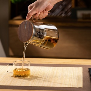 <span class=keywords><strong>Théière</strong></span> en verre <span class=keywords><strong>orientale</strong></span> à succès avec couvercle magnétique rotatif et compte-gouttes, 700 ml, classique, <span class=keywords><strong>transparente</strong></span>, pour immersion de café - Product Image 5